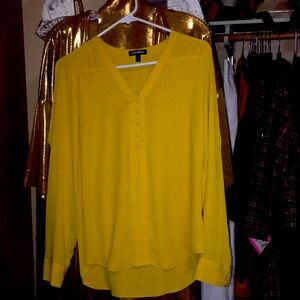 Express Yellow Blouse